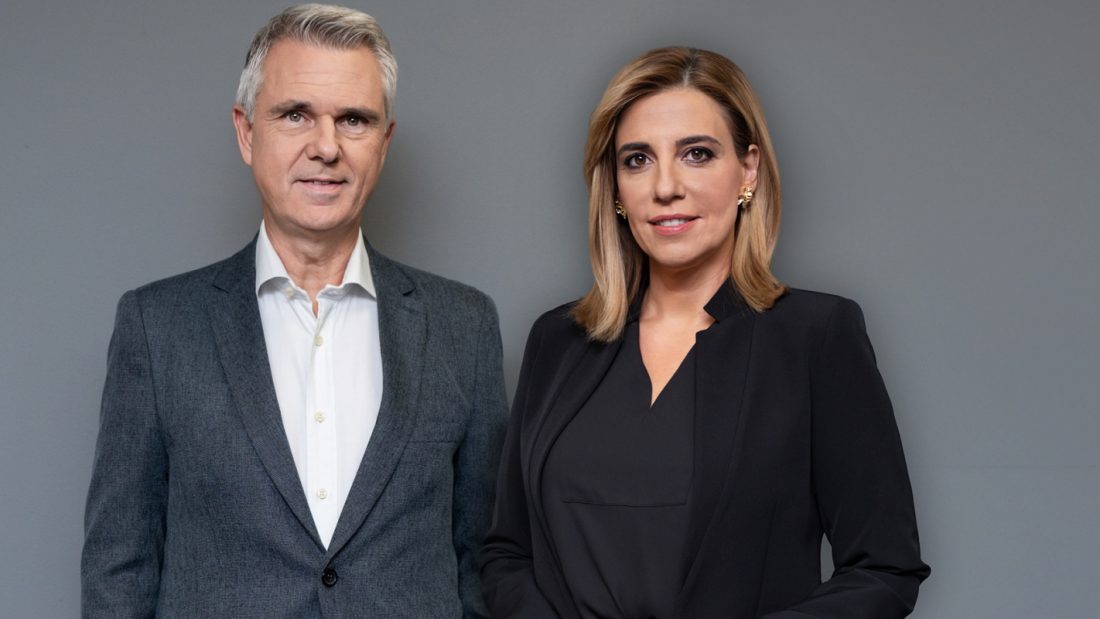 10 με τόνο: Έκαναν πρεμιέρα Αντώνης Φουρλής και Στέλλα Παπαμιχαήλ στο ΕΡΤnews