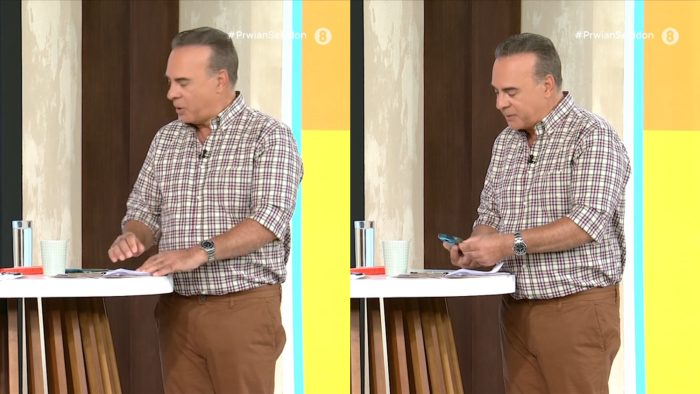 Φώτης Σεργουλόπουλος: Το τηλεφώνημα στον αέρα της εκπομπής που τον αποσυντόνισε