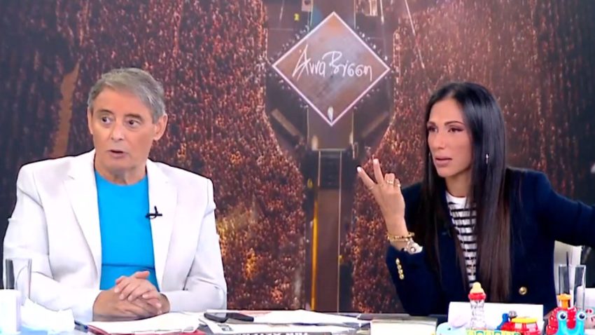 Ανθή Βούλγαρη: Απίστευτο «καρφί» στον Γιώργο Λιάγκα για τη συναυλία της Άννας Βίσση