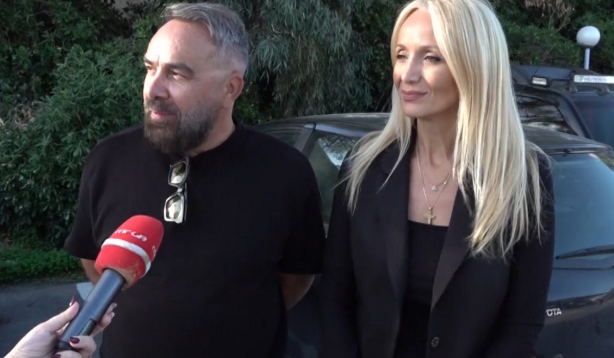 Γρηγόρης Γκουντάρας και Ναταλί Κάκκαβα