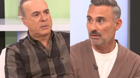 Γιώργος Καπουτζίδης και Φώτης Σεργουλόπουλος