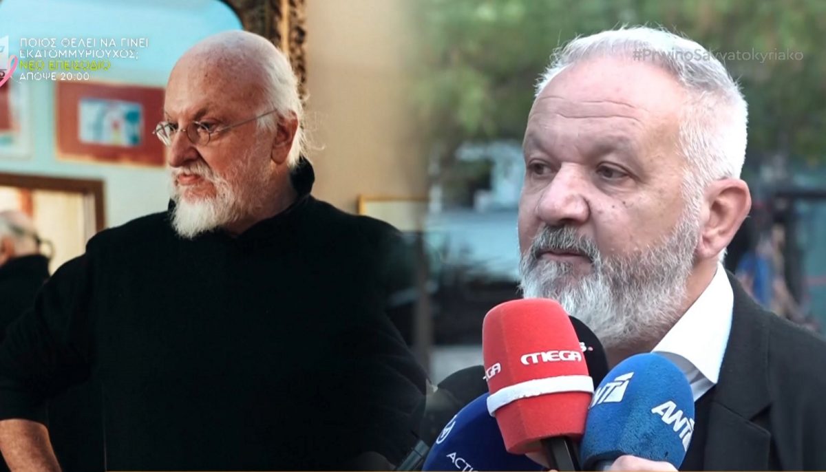 Διονύσης Σαββόπουλος και Χρήστος Θηβαίος