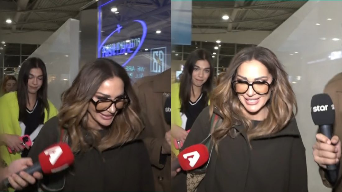 Δέσποινα Βανδή: H πρώτη on camera αντίδραση μετά το περιστατικό με τον Βασίλη Μπισμπίκη – Στο πλευρό της η κόρη της, Μελίνα