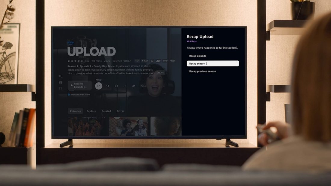 Η Amazon δοκιμάζει AI βίντεο recaps για τις σειρές του Prime Video