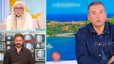 Η Άρια Καλύβα έστησε τον Γιώργο Λιάγκα στον τοίχο: «Τελευταία καρφώνει όλους του τους φίλους, πώς ορίζει την έννοια της φιλίας;»