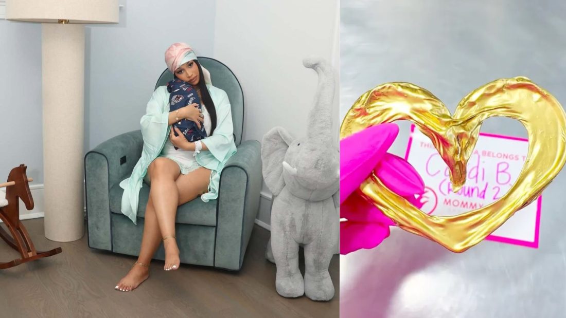 H Cardi B μετέτρεψε τον ομφάλιο λώρο του γιού της σε χρυσό μενταγιόν – Το κόστος και οι πρώτες φωτογραφίες με το νεογέννητο