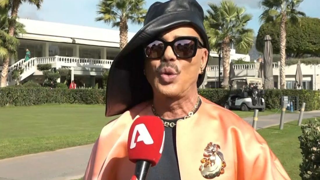 Λάκης Γαβαλάς: «Έχω νεύρα με την Ηλιάνα Παπαγεωργίου, γιατί έχει πιο ωραία γόνατα από εμένα»