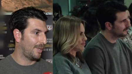 Γιώργος Γεροντιδάκης – Ντορέττα Παπαδημητρίου χέρι χέρι σε δημόσια εκδήλωση: «Δεν νιώθω αμήχανα όταν μας φωτογραφίζουν αλλά δεν συμφωνώ κιόλας»