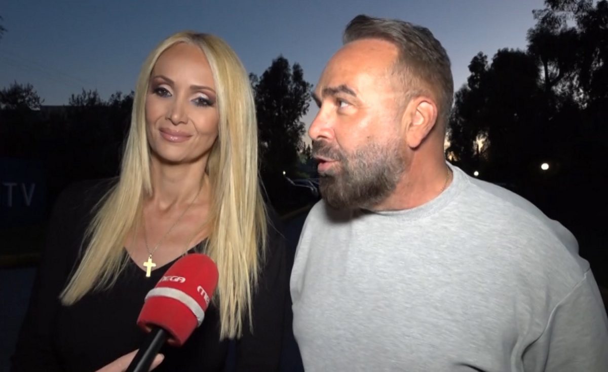 Γρηγόρης Γκουντάρας και Ναταλί Κάκκαβα