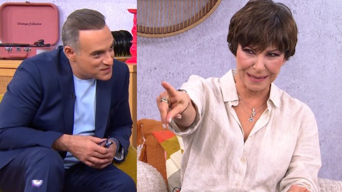 Η Κωνσταντίνα «αιφνιδίασε» τον Κρατερό Κατσούλη: «Ήθελα να σου πω πράγματα εσένα, θα σου τα πω εκτός αέρα»