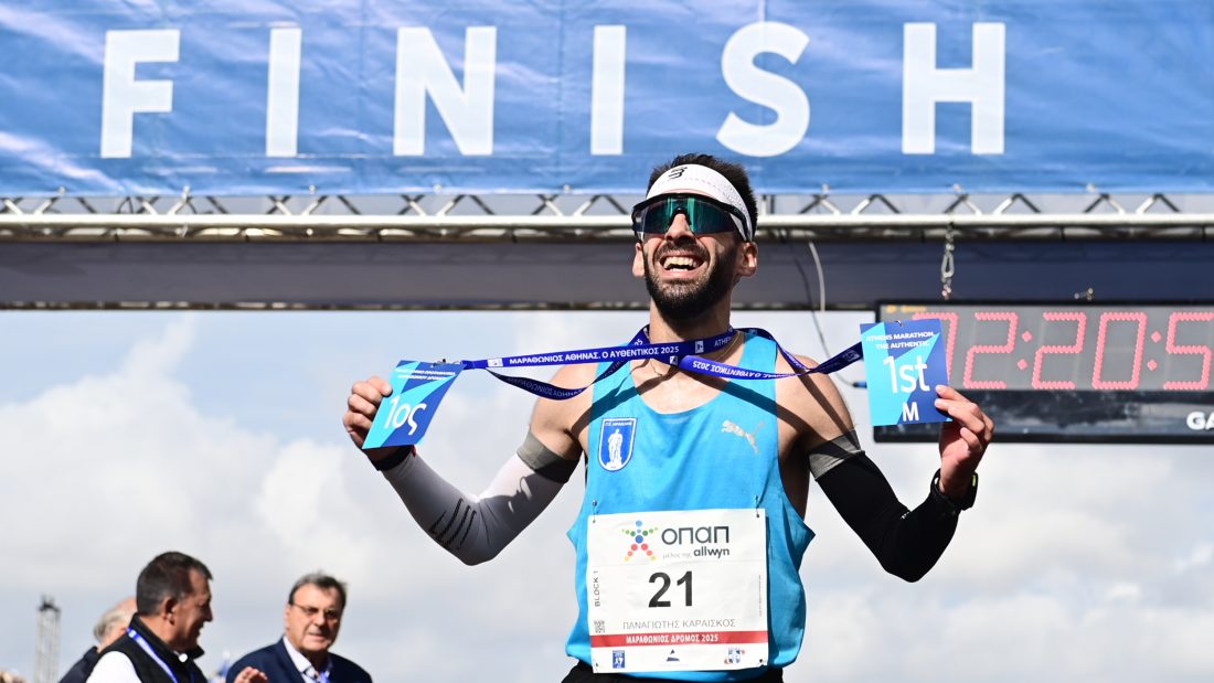 42ος Αυθεντικός Μαραθώνιος 2025: Νικητής ο Παναγιώτης Καραΐσκος