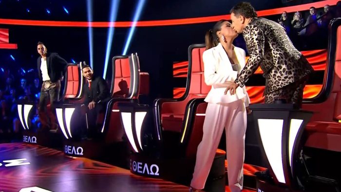 Έλενα Παπαρίζου, Γιώργος Μαζωνάκης