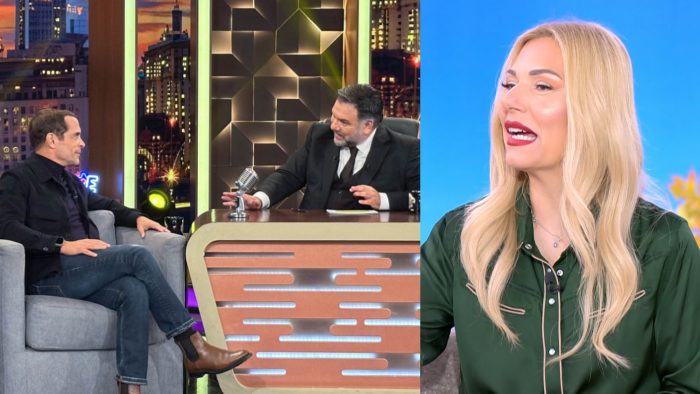 Τίνα Μεσσαροπούλου για Αρναούτογλου – Μαρκουλάκη: «Δεν ξέρω αν ο Κωνσταντίνος έχει αισθανθεί πιο άβολα στη ζωή του, ήταν τόσο βαρετή η συνέντευξη;»