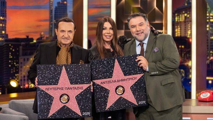 The 2Night Show: Ο Γρηγόρης Αρναούτογλου υποδέχεται απόψε την Άντζελα Δημητρίου και τον Λευτέρη Πανταζή