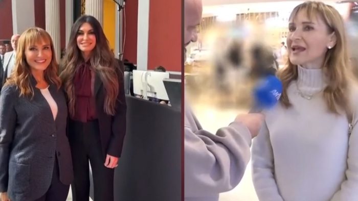 Μάρα Ζαχαρέα: «Η Κίμπερλι Γκιλφόιλ είναι πιο ωραία από κοντά, ψηλή, αδύνατη, με γόβα στιλέτο»