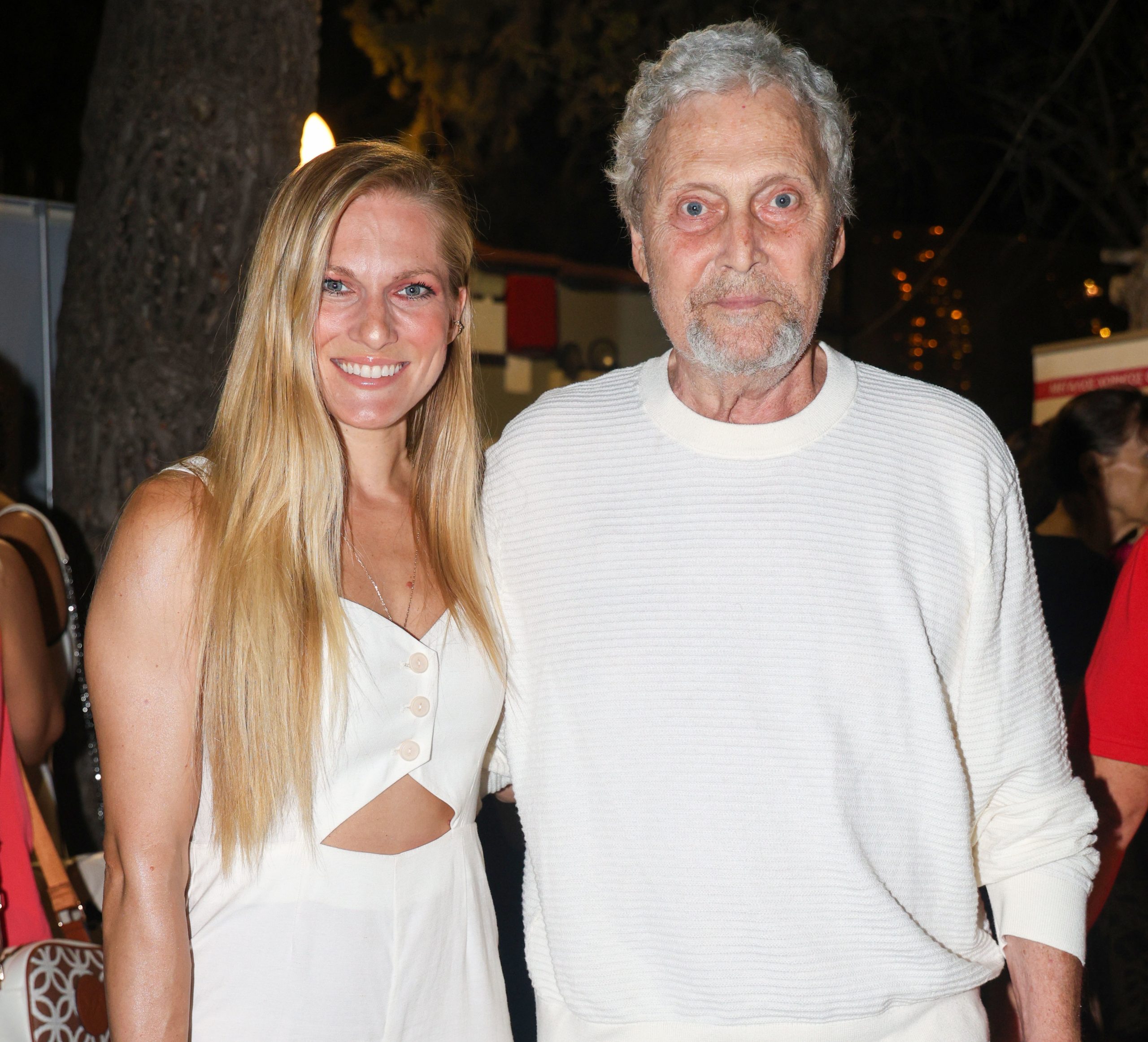 Ο Αλμπέρτο Εσκενάζυ με την κόρη του, Σάρα Εσκενάζυ