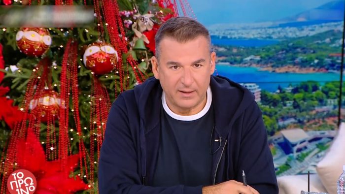 Γιώργος Λιάγκας: «Δεν μου αρέσει η εικόνα μου, θα ήθελα να είχα λιγότερα κιλά»