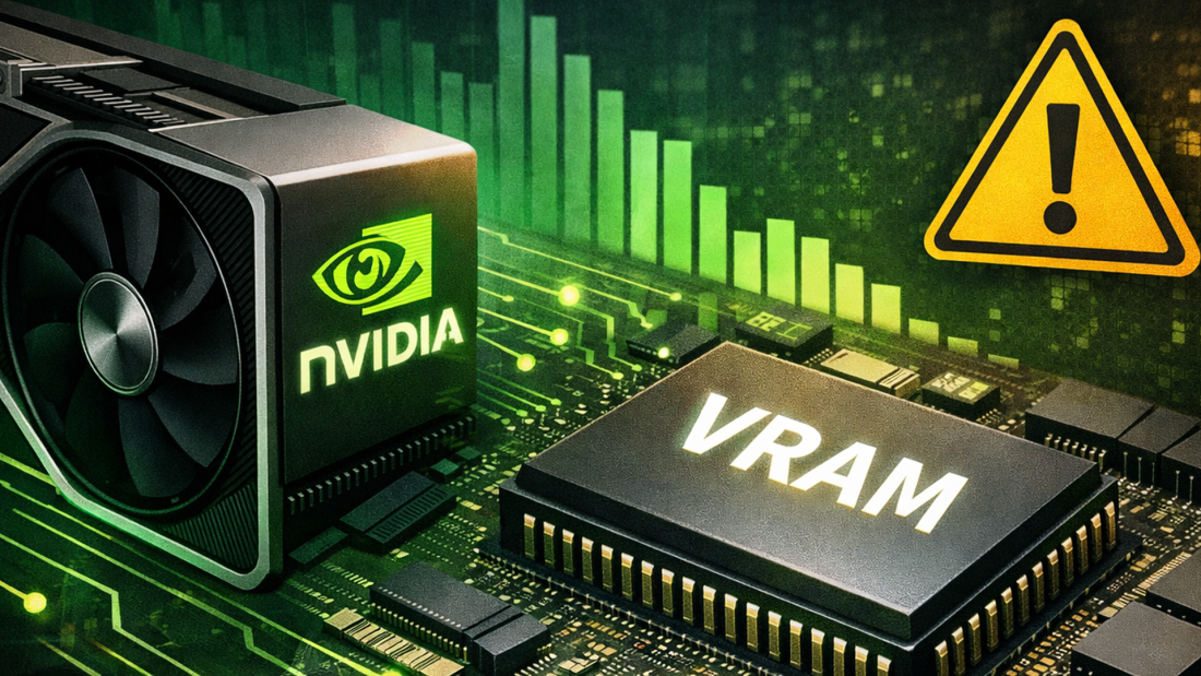 Η Nvidia σκέφτεται μείωση έως 40% στην παραγωγή gaming GPUs το 2026