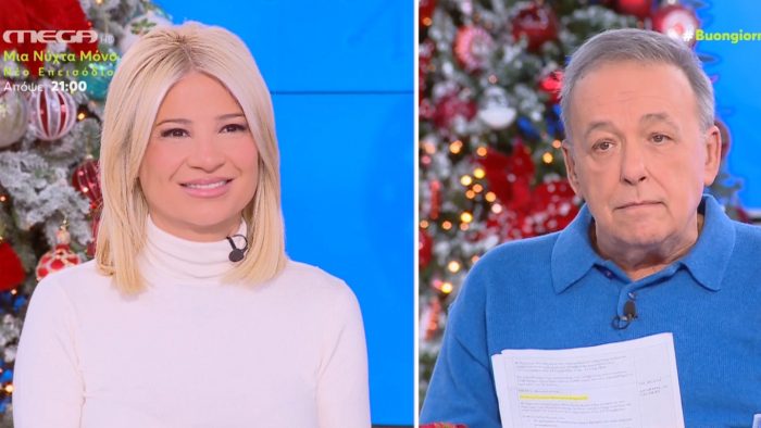 Ανδρέας Μικρούτσικος σε Φαίη Σκορδά: «Παντρεύτηκες τον Λιάγκα και μ’ έφαγε η μαρμάγκα» – Αμηχανία στο πλατό