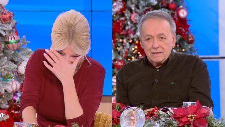 Φαίη Σκορδά και Ανδρέας Μικρούτσικος