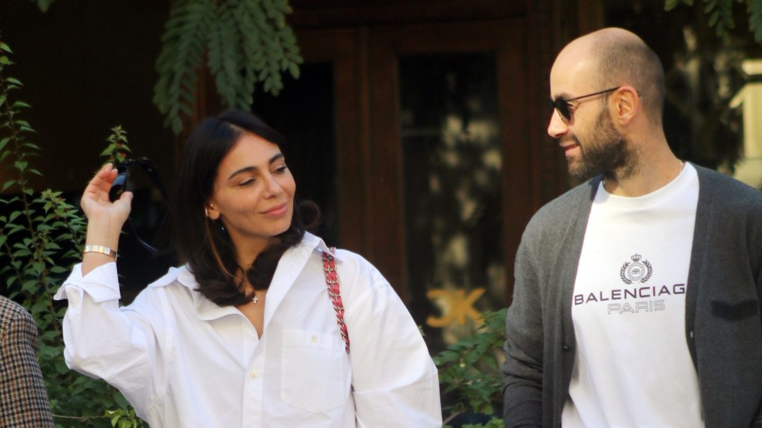 Βασίλης Σπανούλης και Ολυμπία Χοψονίδου