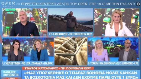 Σπύρος Χαριτάτος σε Αργύρη Ντινόπουλο: «Έλα κάτω να μου τα πεις αυτά» – Ο παρουσιαστής πέταξε έξαλλος το ακουστικό στον αέρα