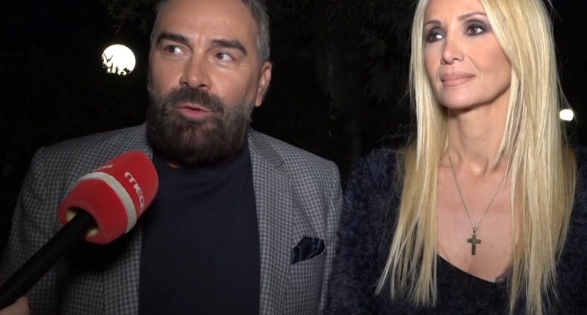 Γρηγόρης Γκουντάρας και Ναταλί Κάκκαβα