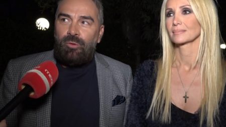 Γρηγόρης Γκουντάρας και Ναταλί Κάκκαβα