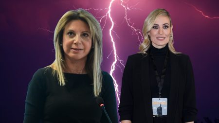 Ελεονώρα Μελέτη και Μαρία Καρυστιανού