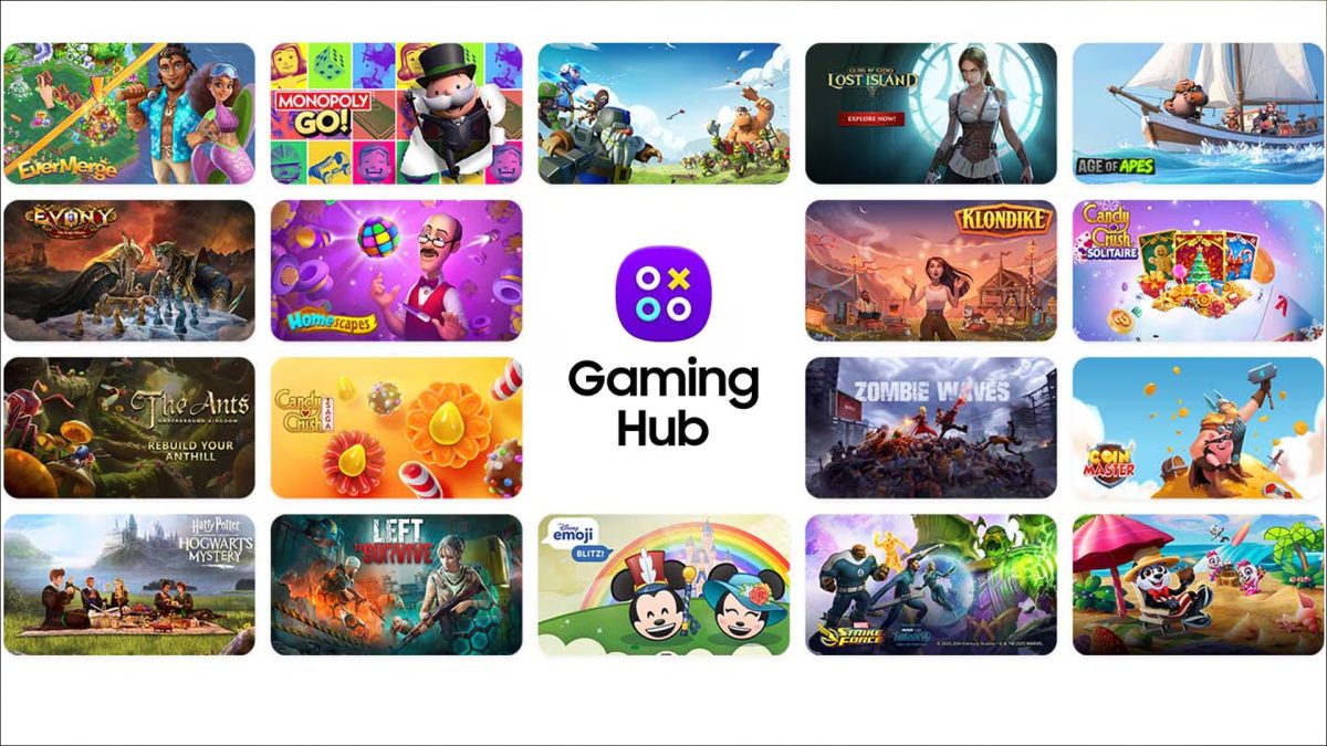 samsung gaming hub