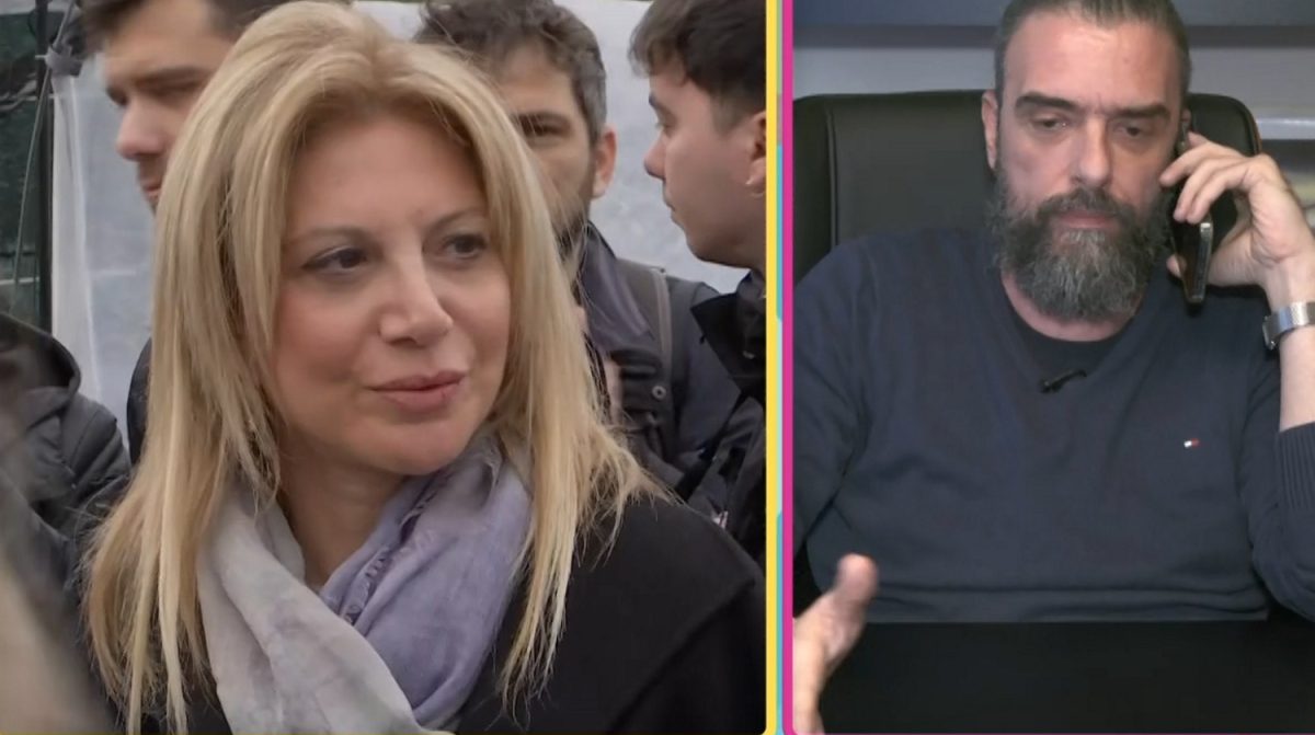 Σωτήρης Τσαφούλιας και Μαρία Καρυστιανού