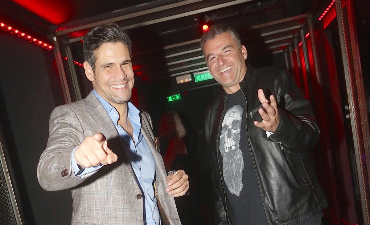 Γιώργος Λιάγκας και Δημήτρης Ουγγαρέζος