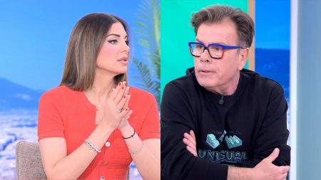 Σταματίνα Τσιμτσιλή και Δημήτρης Παπανώτας