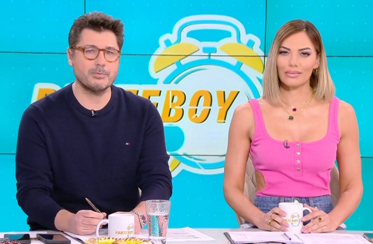 Λάμπρος Κωνσταντάρας και Ιωάννα Μαλέσκου