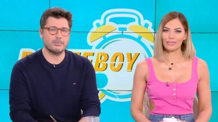 Λάμπρος Κωνσταντάρας και Ιωάννα Μαλέσκου