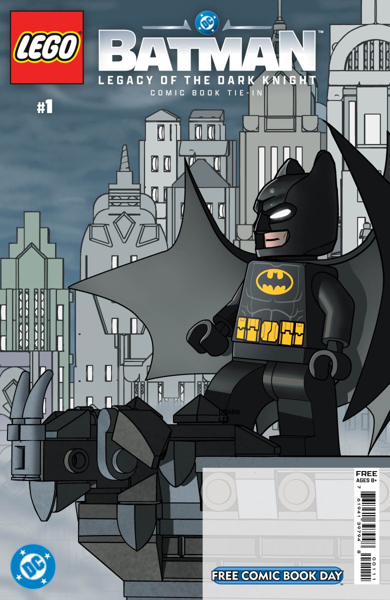 lego batman legacy of the dark knight comic book cover