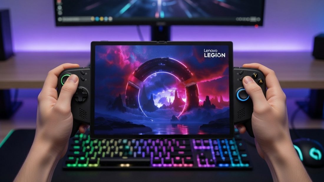 Διαρροή για το Lenovo Legion Go Fold: foldable handheld που γίνεται και laptop