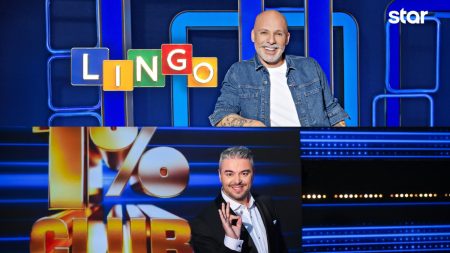 Νίκος Μουτσινάς – Πέτρος Πολυχρονίδης: Διπλή πρεμιέρα σήμερα στο Star για «Lingo» και «1% Club»