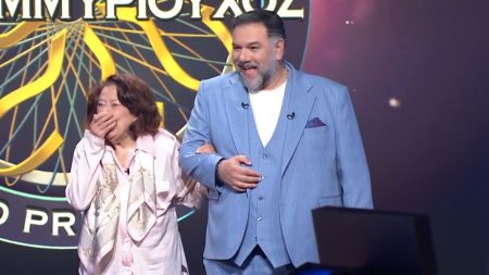 Η Μαρία Κωνσταντάρου έπαιξε στο «Ποιος θέλει να γίνει εκατομμυριούχος;» – Η έκπληξη του Γρηγόρη Αρναούτογλου