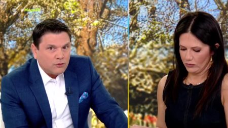 Ντίνος Σιωμόπουλος και Στέλλα Γκαντώνα