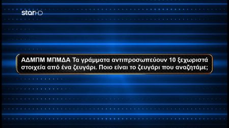 1% Club: Ποια ήταν η ερώτηση που μάντεψε σωστά μόλις 1 στους 100 Έλληνες;