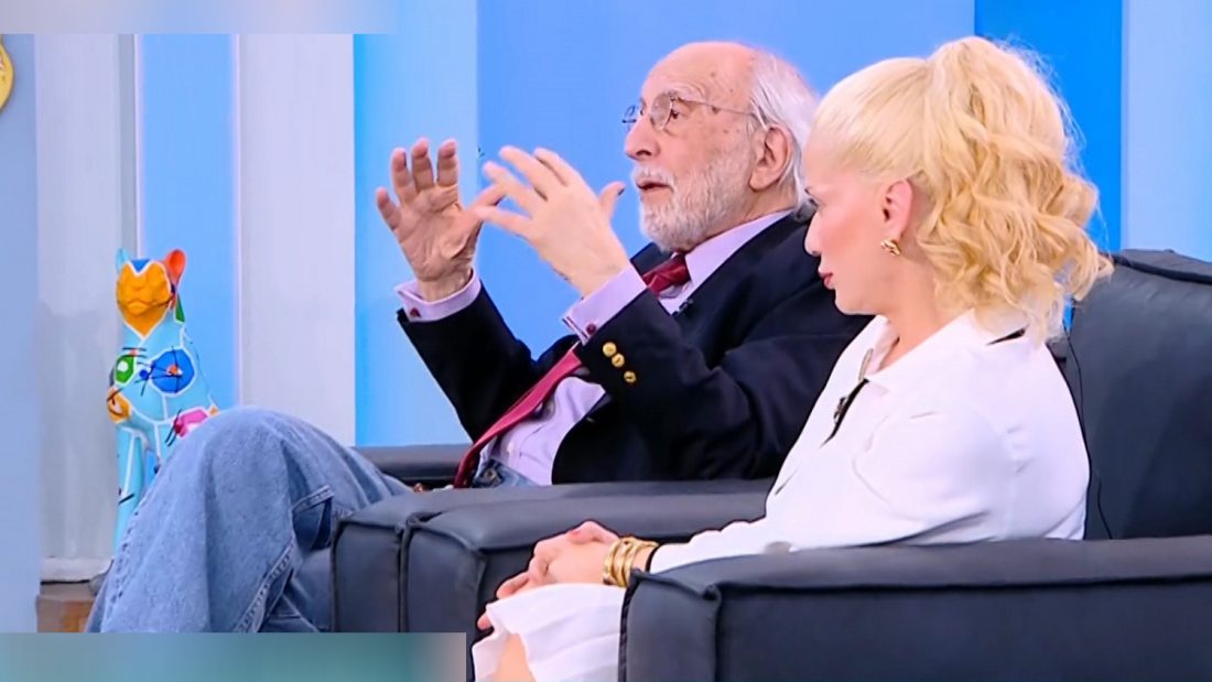 Αλέξανδρος Λυκουρέζος: «Είμαι 92 ετών και το μυαλό μου λειτουργεί ακόμα» – Τζένη Οικονόμου: «Όταν τον γνώρισα έπαψε να με απασχολεί η ηλικία του»