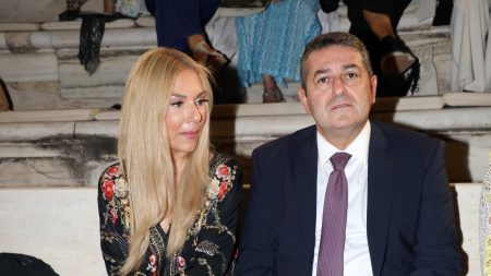 Τίνα Μεσσαροπούλου και Γιώργος Μυλωνάκης