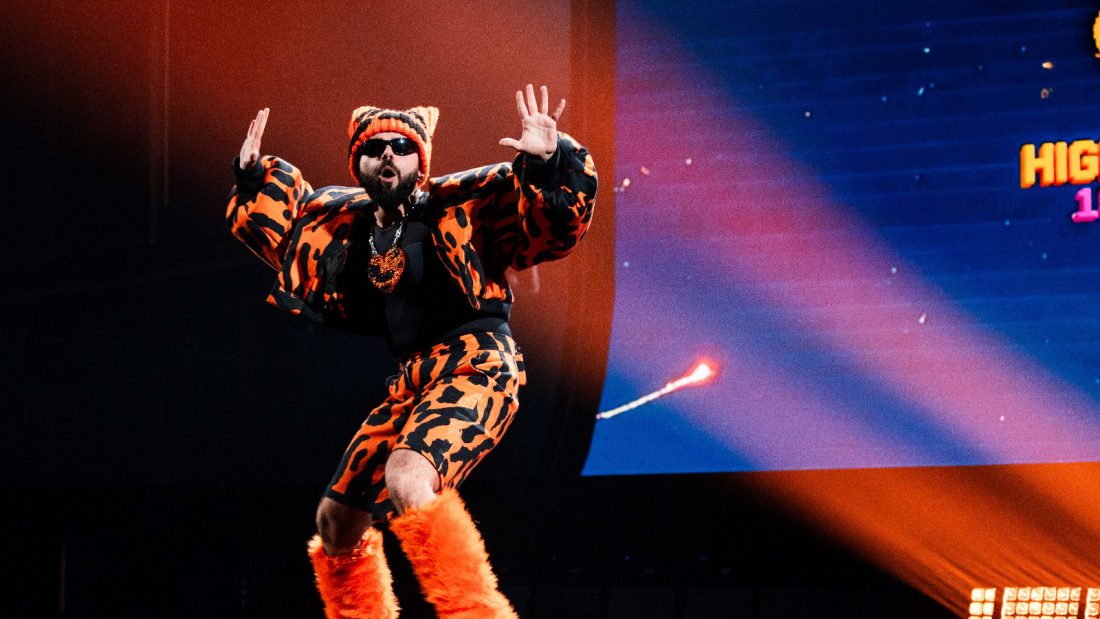 Eurovision 2026: Αποκαλύφθηκε μέρος του σκηνικού του Ακύλα – Η φωτογραφία μέσα από στο στάδιο