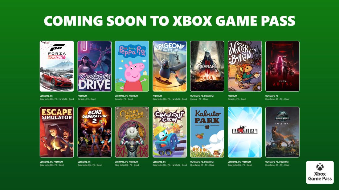 Xbox Game Pass: το Wave 2 του Μαΐου φέρνει 13 νέους τίτλους