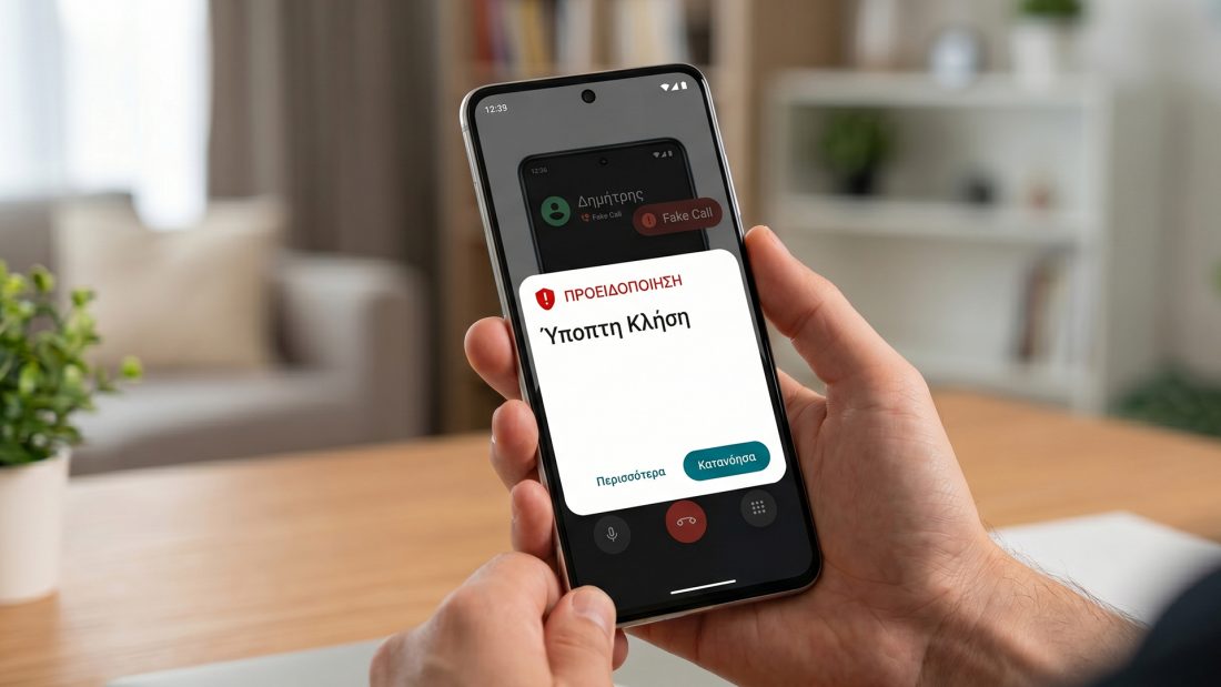 Android: Προειδοποίηση για κλήσεις που προσποιούνται επαφές σας