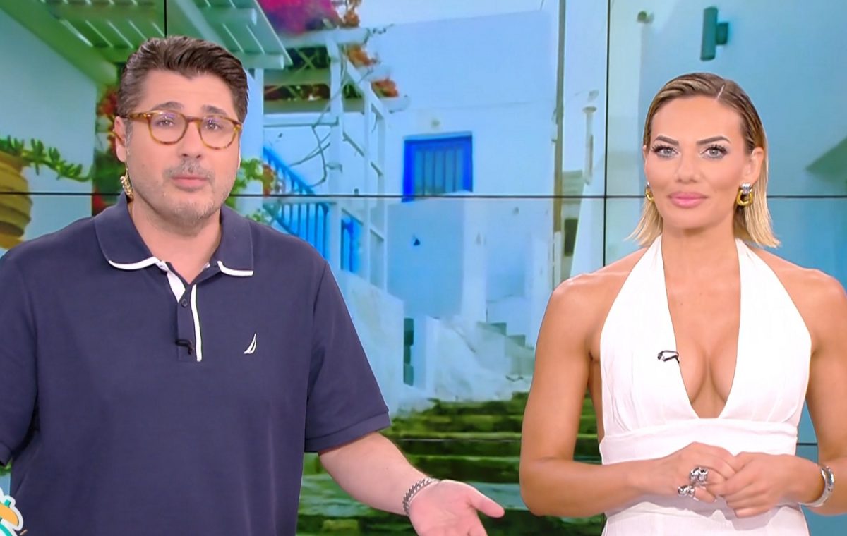 Λάμπρος Κωνσταντάρας και Ιωάννα Μαλέσκου