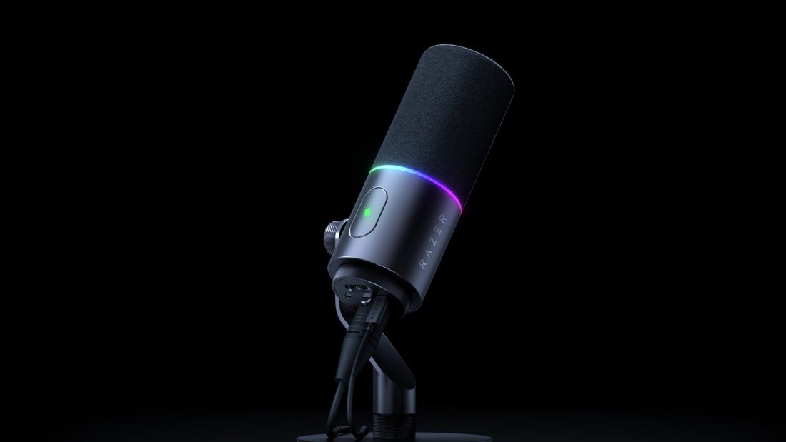 Η Razer παρουσιάζει το πρώτο της XLR μικρόφωνο, το Seiren V3 Pro