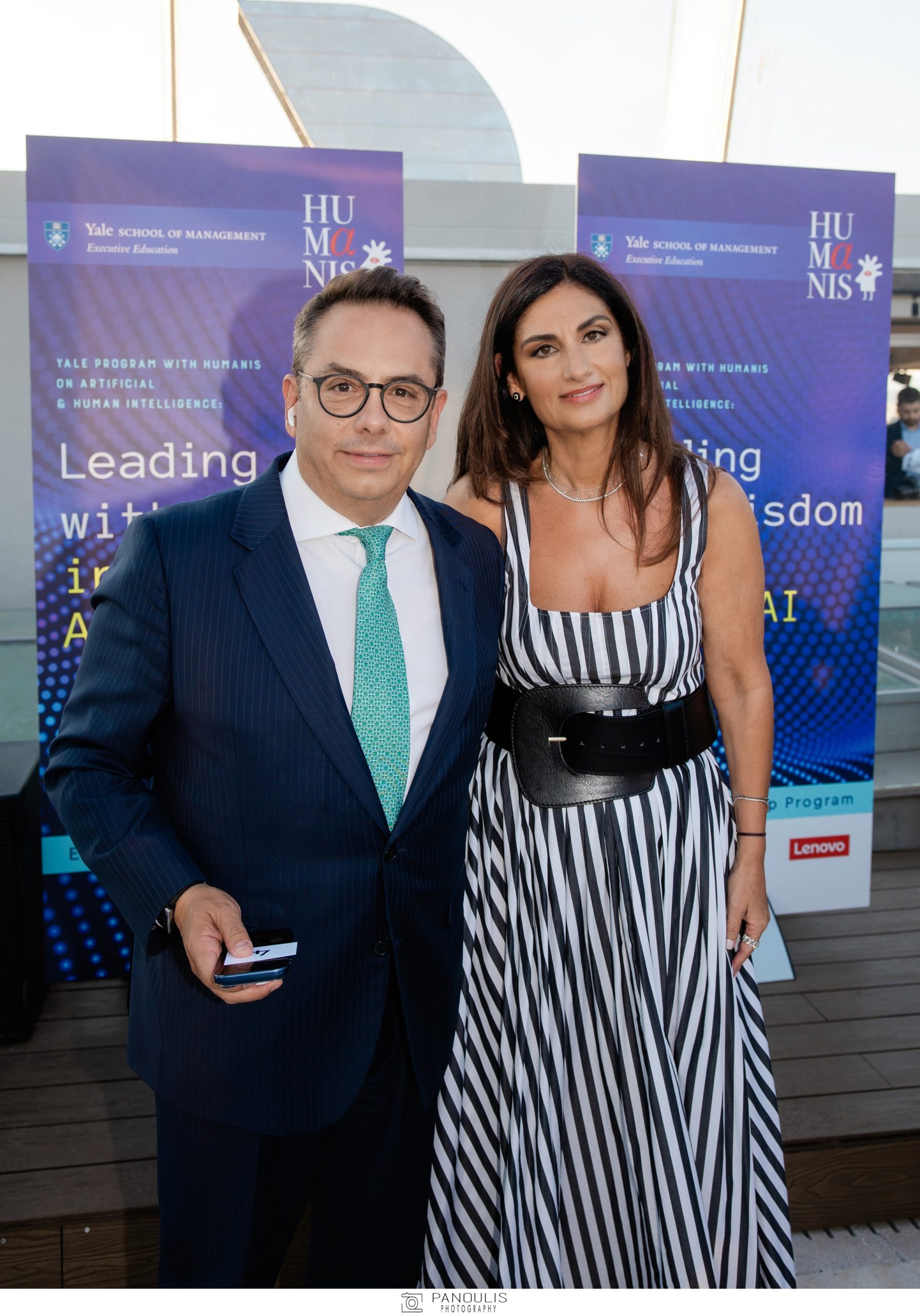 Αθανάσιος Βλαχόπουλος Head of Large Corporate & Wholesale Products-Piraeus Bank, Μαίρη Μπιτούνη Managing Director & Business Vision Leader – Humanis