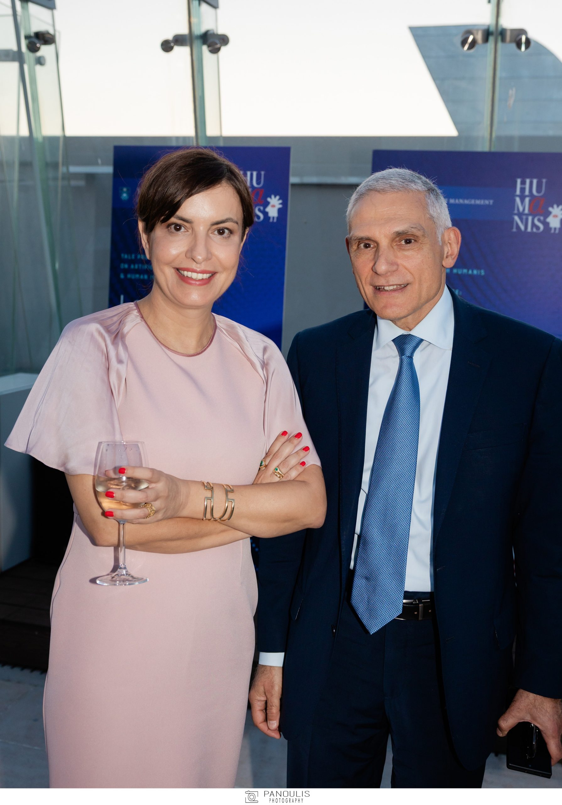 Ράνια Αικατερινάρη Vice-Chair of the Board – ΣΕΒ, Κυριάκος Σαμπατακάκης Πρόεδρος & Δ